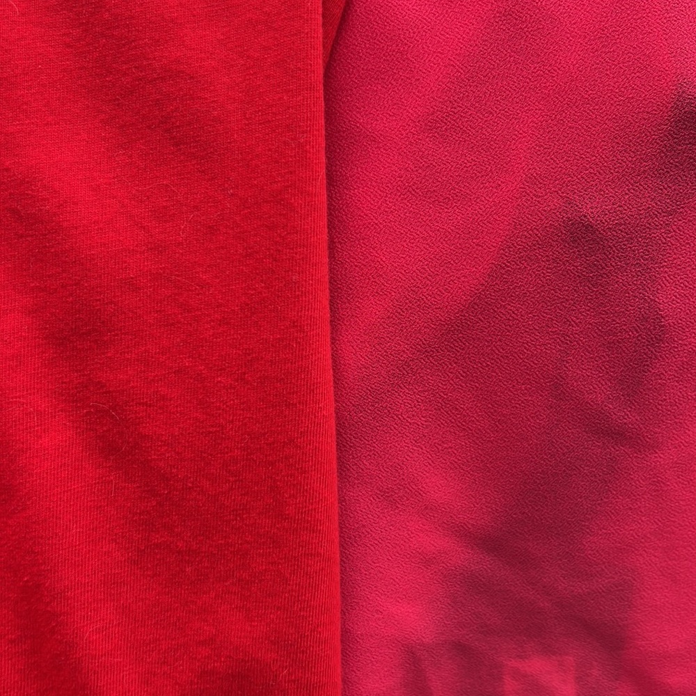 Vince Camuto Hot pink chiffon cape cocktail dress - Picture 11 of 13